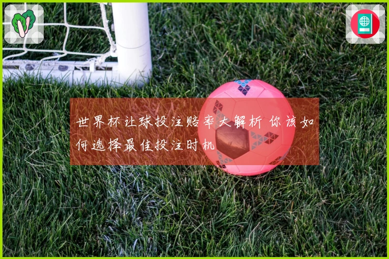 世界杯让球投注赔率大解析 你该如何选择最佳投注时机