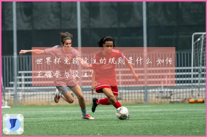 世界杯竞猜投注的规则是什么 如何正确参与投注？
